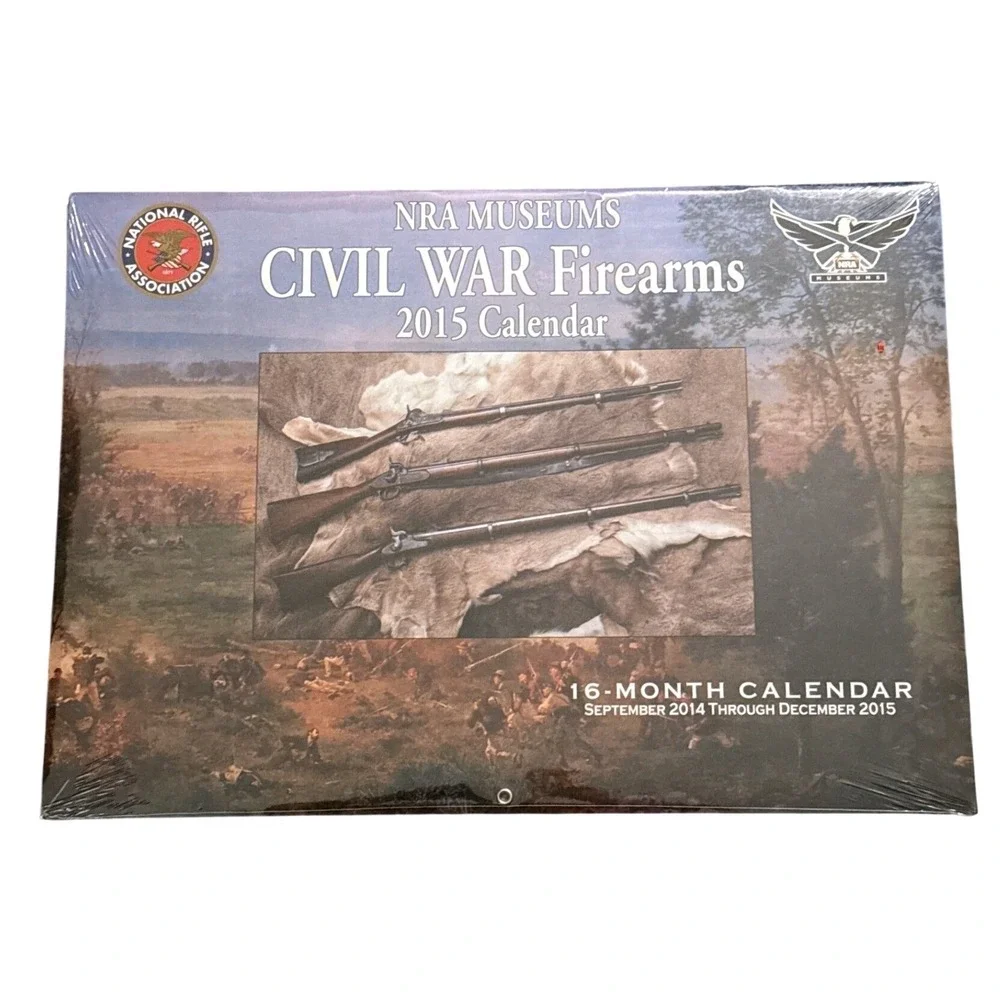 NRA Museums Civil War Firearms 2015 16 Month Wall Calendar Historical Rifles‎